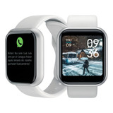 Smartband Smartwatch D20 D20 Pró 1.3 Caixa 44mm De Plástico De Alta Qualidade, Pulseira Branca E O Arco De Acrílico E Plástico