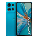 Smartphone Moto G75 5g 256gb Vegan Leather Cor Azul Motorola