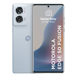 Smartphone Motorola Edge 50 Fusion 5g - 256gb 16gb Ram Boost 50mp Sony Ai Camera Ip68 Nfc - Light Blue