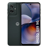 Smartphone Motorola Moto G55 5g - 256gb 16gb (8gb Ram+8gb Ram Boost) E Camera 50mp Com Ai Nfc Tela 6.5 Com Superbrilho - Preto