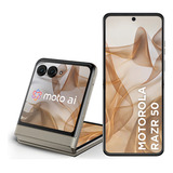 Smartphone Motorola Razr 50 - 512gb 24gb (12gb Ram + 12gb Ram Boost) Tela Dobrável 6,9 Poled E Externa 3,6 Moto Ai Camera Ipx8 - Vanilla