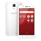 Smartphone Navcity Np-752 Branco - Andoid 11 E Dual Chip