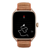 Smartwatch Amazfit Gts 4 1.75 Black, Pulseira Autumn Brown Cor Da Caixa Black