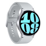 Smartwatch Galaxy Watch6 Bt 44mm Prata Samsung Desenho Da Pulseira Liso