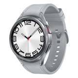 Smartwatch Galaxy Watch6 Classic Lte 47mm Prata Samsung Desenho Da Pulseira Liso