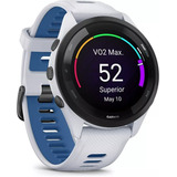 Smartwatch Garmin Forerunner 265 Music Branco/tidal Blue