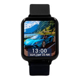 Smartwatch Haiz B57 1.3 Caixa Preta, Pulseira Preta