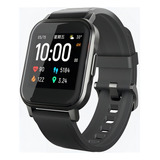 Smartwatch Haylou Smart Watch 2 Tela De 1.28 Com Pulseira De Silicone Cor Black Y Caixa Color Preto