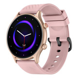 Smartwatch Relógio Inteligente Zeblaze Btalk 2 Lite Rosa Cor Da Pulseira Preto Cor Do Bisel Preto Desenho Da Pulseira Milanese