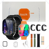Smartwatch S18 Ultra Pro Bazik Prime Nfc 7 Pulseiras + Case