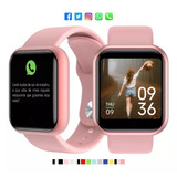 Smartwatch Smart Bracelet 1 1.3 Com Rede Móvel Caixa De Plástico Rosa, Pulseira Rosa De Silicone Silicone