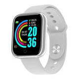 Smartwatch Smart Bracelet D20 1 1.3 Caixa De Plástico Prata