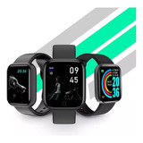 Smartwatch Smart Bracelet Pulseira Bluetooth D20 1.3 Preto