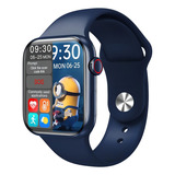 Smartwatch Wearpai Hw16 Tela De 1.72 Com Pulseira De Silicone - Cor Azul