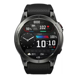 Smartwatch Zeblaze Stratos 3 Gps Integrado Tela Amoled Caixa Preto Pulseira Preto
