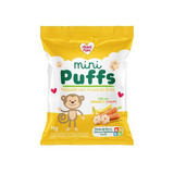 Snack Mini Puffs Banana E Cenoura 15g - Sem Glúten