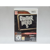 Só Capa Guitar Hero 5 Original Para Nintendo Wii 
