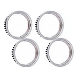 Sobre Aro R14 Metal Cromado Para Carros Antigos (4 Pcs)
