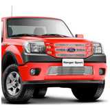 Sobre Grade Ford Ranger 2010/2012 Sup + Inf Filetes 4x2