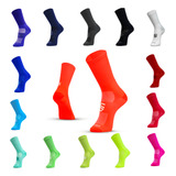 Socks Co Meias Longas Esportivas Poliamida Adultos Running