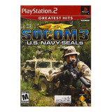 Socom 3 Us Navy Seals Standard Edition Ps2 Físico