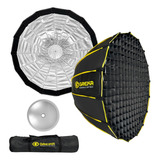 Softbox Grid 65cm Beauty Dish Bowens Montagem Rapida Greika