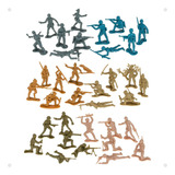Soldadinhos De Brinquedo Gulliver Exercitos Eua Japão German Cor Azul Alemanha