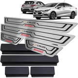Soleira Cruze Turbo 17/.. Aço Inox Baixo Relevo