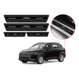 Soleira De Porta Resinada Platinum Toyota Corolla Cross 21/