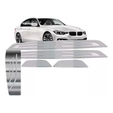 Soleira E Descanso Para Bmw Serie 3 M Sports Aço Inox