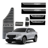 Soleira Pedaleira Descanso Inox Carro New Hr-v Hrv 2024 2025