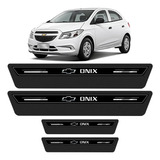 Soleira Porta Platinum Gm Onix 2016 2017 2018 2019 - Preto