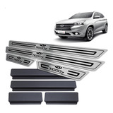Soleira Tiggo 7 19/.. Aço Inox Baixo Relevo
