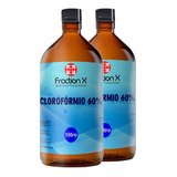 Solventes Orgânicos -kit 2 Clorofórmio 60% Garrafa - 1l