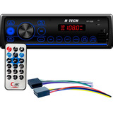 Som Automotivo H-tech Ht-1025 Com 2 Usb E Bluetooth Aux 