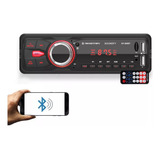 Som Automotivo Soundfy 300bt Com 2 Usb Bluetooth E Leitor De Cartão Sd Com Controle Rádio Carro Mp3