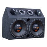 Som Automotivo Trio Igreja Carro 2 Falante Subwoofer Bomber