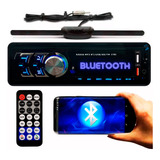 Som De Carro Radio Mp3 Bluetooth Pendrive + Antena Stetsom