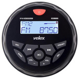 Som Marinizado Velex Vx150 Mp3 Usb Radio Am Fm E Bluetooth