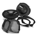 Som Para Alforje Harley Davidson 6x9'' Falantes 2 Vias Boss