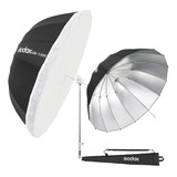 Sombrinha Capa Difusora Softbox 130cm Prata Ou Branca Godox
