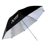 Sombrinha Refletora Preta Prata Rebatedora 84 Cms Fotografia