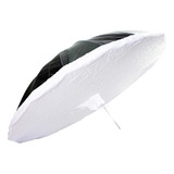 Sombrinha Softbox Prata Difusor Branco 150cm Rus-150 Greika