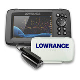 Sonar C/ Gps Lowrance Hook Reveal 5x Ss E Capa Protetora