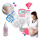 Sonar Fetal Doppler + Gel Ouvir Coraçao Batimentos Bebes