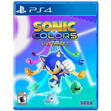 Sonic Colors Ultimate Standard Edition Sega Ps4 Físico