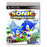 Sonic Generations Standard Edition Sega Ps3 Físico