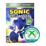 Sonic Unleashed Midia Fisica Novo Original Lacrado Xbox 360