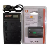 Sony Bate-ria Np-fz100 Alpha A7r + Carregador Duplo Org Nf