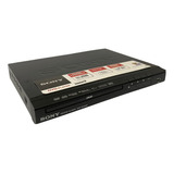 Sony Dvd Player Cd Dvp-sr260p Usb Hdm Av Rca 110/220 V Preto
